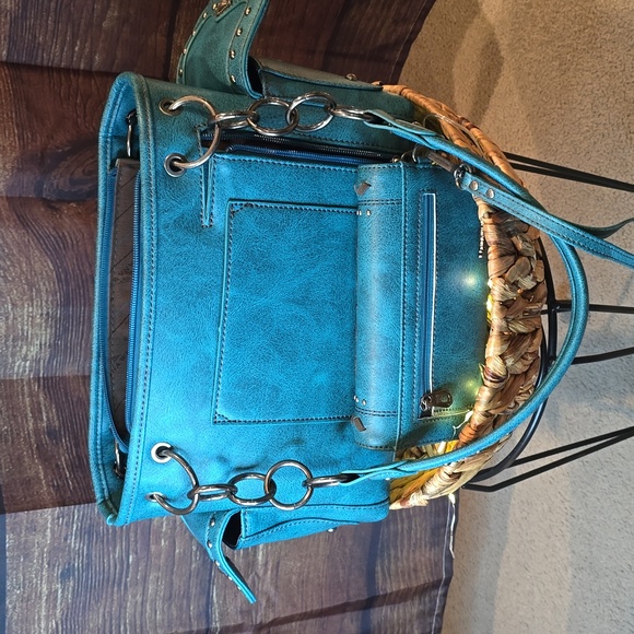 MontanaWest Purse and Wallet‐ teal - Picture 5 of 6